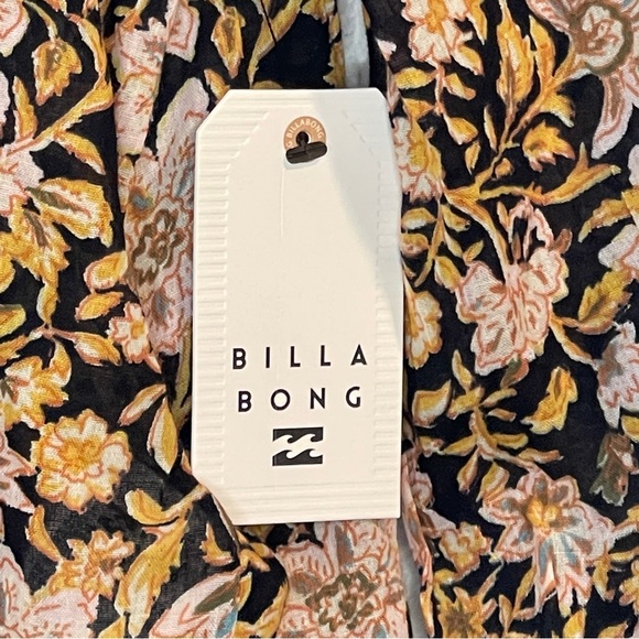 Billabong Cotton Peasant Blouse Size S - Picture 5 of 6